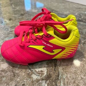 Pink Toddler Soccer Cleats